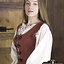 Jerkin shorks in pelle Julienne - rosso - Celtic Webmerchant