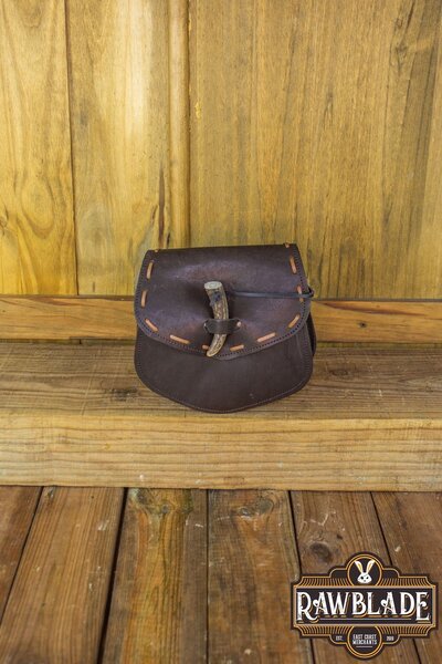 Bolso Cymerian de Piel - Marrón - Celtic Webmerchant