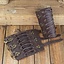 Wylean Bracers Pair - Brown - Celtic Webmerchant