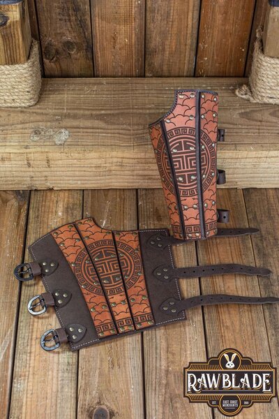 Jittu Jan Armband - Brown - Celtic Webmerchant