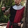 Rawblade Lawrence knight tabard Chessed - Red - Celtic Webmerchant