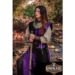 Tabard rycerza Lawrence'a w szachy - fioletowy - Celtic Webmerchant