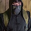 Akku splitleather hood - Green - Celtic Webmerchant