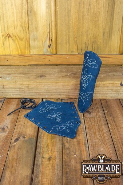 Vryla Premium Armschienen - Blau - Celtic Webmerchant