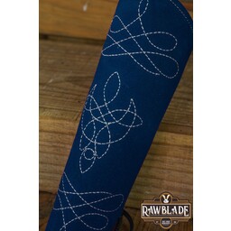 Vryla Premium bracers - Blue - Celtic Webmerchant