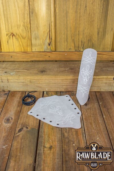 Vryla Premium bracers - Gray - Celtic Webmerchant