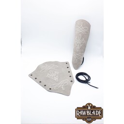 Vryla Premium bracers - Gray - Celtic Webmerchant