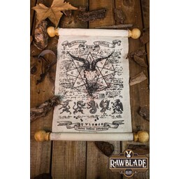 Parchemin d'invocateur avec bracelet en cuir - Celtic Webmerchant