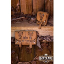 Mały woreczek Bormund - brązowy - Celtic Webmerchant