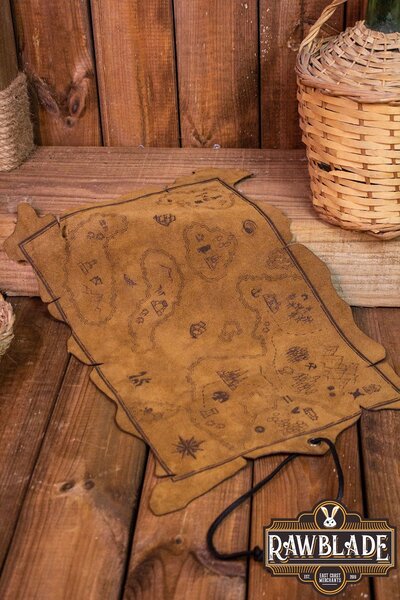 Carte de l'explorateur - Cuir fendu - Celtic Webmerchant