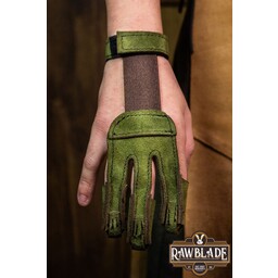 Rękawice łucznicze Kane - zielone - Celtic Webmerchant