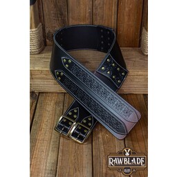 Ceinture Large Lombard - Noir - Celtic Webmerchant