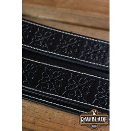 Ceinture Large Lombard - Noir - Celtic Webmerchant