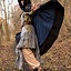 Embroidered cloak Terra, brown - Celtic Webmerchant