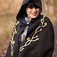 Embroidered cloak Terra, brown - Celtic Webmerchant