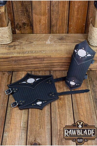 Beljant Bracers - Sort og Ice Grey - Celtic Webmerchant