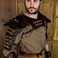 Fighter Gorget med Pauldrons - Brun - Celtic Webmerchant