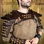 Fighter Gorget with Pauldrons - Brown - Celtic Webmerchant