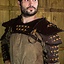 Fighter Gorget with Pauldrons - Brown - Celtic Webmerchant