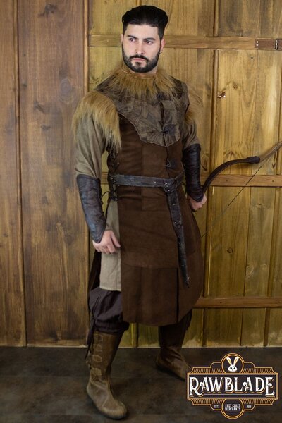 Pourpoint en cuir Faucon - Celtic Webmerchant