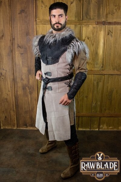 Owl Leather Jerkin - Celtic Webmerchant