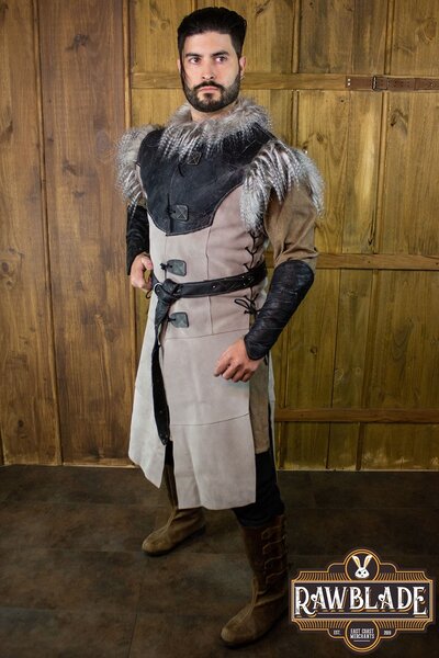 Uil lederen jerkin - Celtic Webmerchant