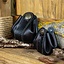 Bolso Wanderer Pequeño - Cuero Negro - Celtic Webmerchant