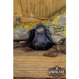 Bolso Wanderer Grande - Cuero Negro - Celtic Webmerchant