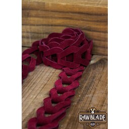 Ceinture Altea en croûte de cuir - Rouge - Celtic Webmerchant