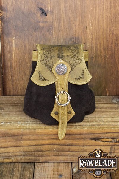 Torba celtycka Korollu Northlander - brązowa - Celtic Webmerchant