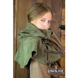 Gevaudan Splitleather Tube Gugel - Zielony - Celtic Webmerchant