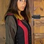 Arylith Archer Cotton Tunic - Black/Red - Celtic Webmerchant