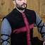 Tabard de Chevalier Croisé - Noir/Rouge - Celtic Webmerchant