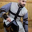 Tabard de Chevalier Croisé - Gris/Noir - Celtic Webmerchant