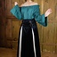 Isabela Deluxe Dobbeltnederdel - Sort - Celtic Webmerchant