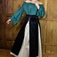 Isabela Deluxe Dobbeltnederdel - Sort - Celtic Webmerchant
