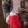 Rawblade Beutel mit Kaninchen Roger - Rot - Celtic Webmerchant