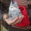 Beutel mit Kaninchen Roger - Rot - Celtic Webmerchant