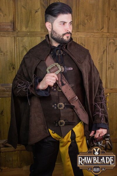 Agrippa Cloak - Brown - Celtic Webmerchant