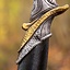 Gebogenes Larp -Elfenschwert, 90 cm - Celtic Webmerchant