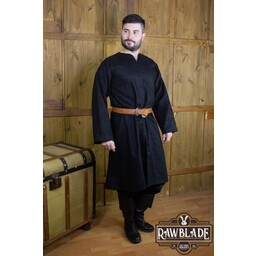 William Linen Tunic - Black - Celtic Webmerchant