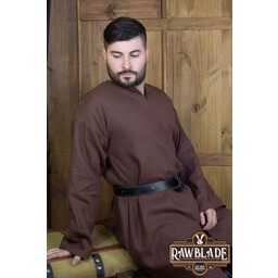 Túnica de lino William - Marrón - Celtic Webmerchant