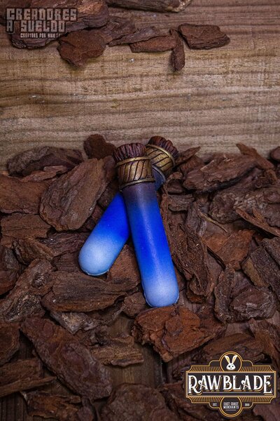 Alchemical Vial - Blå - Celtic Webmerchant