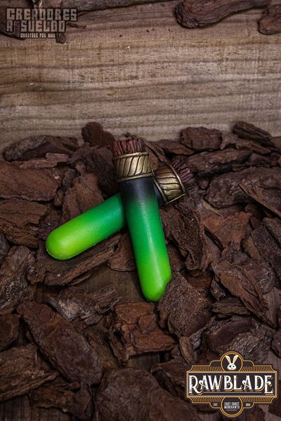 Alchemical Vial - Grön - Celtic Webmerchant