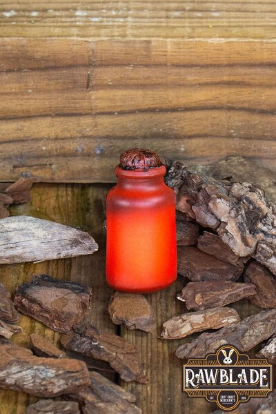 Potion flaske - rød - Celtic Webmerchant