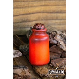 Potion flaske - rød - Celtic Webmerchant