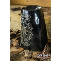 Tasse en Corne Runes Viking - Celtic Webmerchant