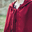 Embroidered cloak Damia, red - Celtic Webmerchant