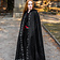 Leonardo Carbone Embroidered cloak Damia, black - Celtic Webmerchant