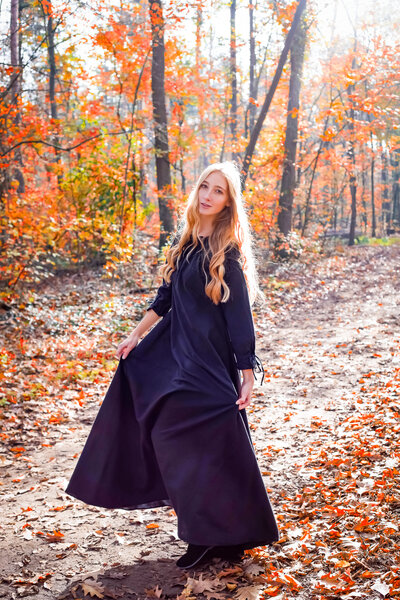 Kjole Alina, sort - Celtic Webmerchant